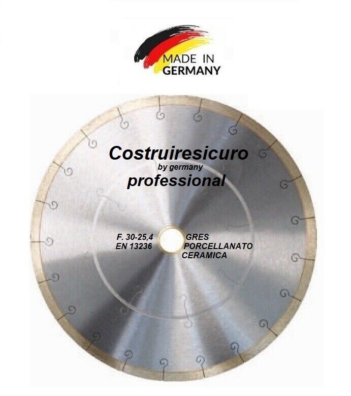 Precisione 250mm: Disco Diamantato per Gres di Nuova Generazione