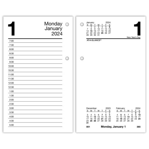 2024-at-a-glance-e717-50-daily-calendar-refill-3-1-2-x-5-27-32-ebay