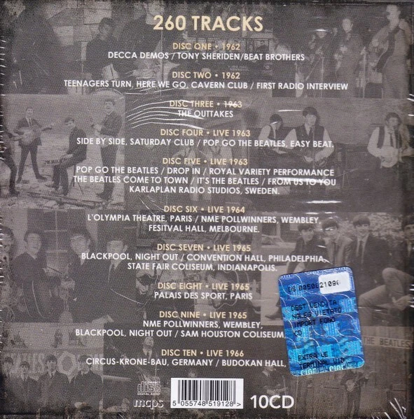 THE BEATLES Rock 'n' Roll Music Live & Rare 10 CD Box Set BRAND NEW - Image 2 of 2