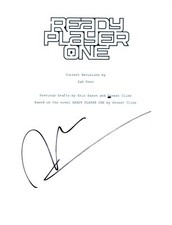 Win Morisaki Signed Autographed READY PLAYER ONE Movie Script Screenplay COA 