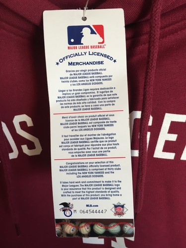 LA Dodgers Hoodie by Fanatics (Size XL) Men's Maroon MLB with all Tags - Bild 4 von 6