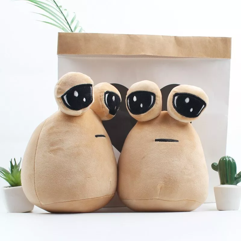 20cm Squish Pillow Soft Pou Stuffed Animals Alien Plush Toys