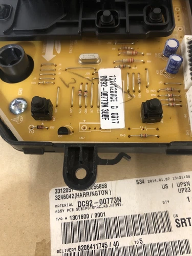 New OEM Genuine Samsung Control Board DC92-00773N (L1)