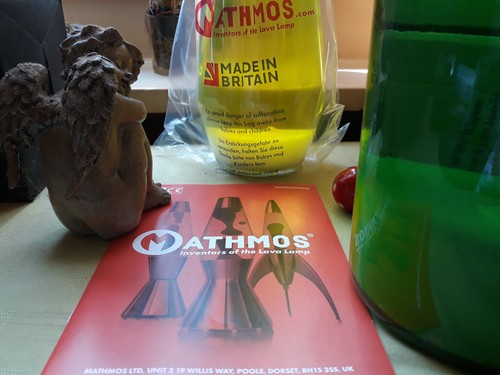 Mathmos Ersatzflasche Yellow-White für Lavalampe Astro Sonderfüllung Gelb-Weiß - Bild 5 von 13