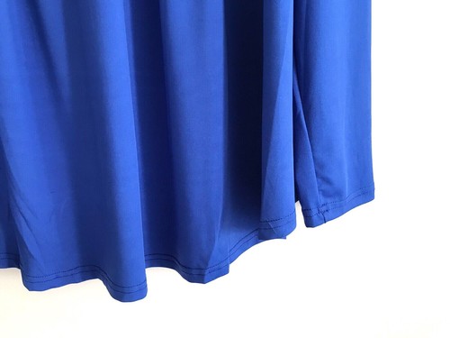 Top Maggie Tang Popover para mujer XL azul mangas pong elástico cuello redondo - Imagen 5 de 9