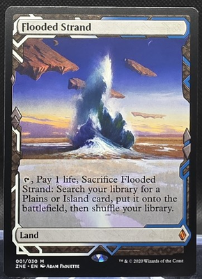 #ad Flooded Strand #1 Zendikar Rising Expeditions Regular Mythic $26.00