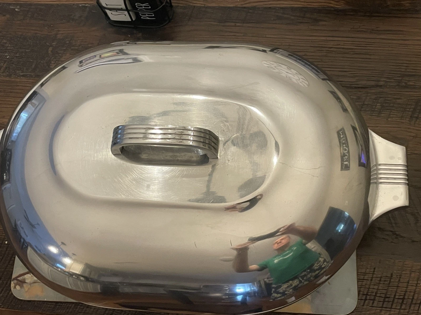 Magnalite GHC 4267 Oval Roaster 13QT with Lid - Vintage