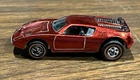 Vintage-1970 Hot Wheels Redline AMX 2 Red  W/ Black Interior