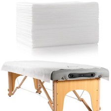 Disposable Bed Sheets 31" x 71" Massage Table Covers x 31", White-50Pcs