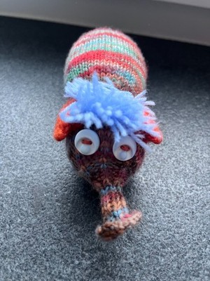 Baby Kuscheltier Plüschtier Elefant diy gehäkelt bunt selfmade Geschenk