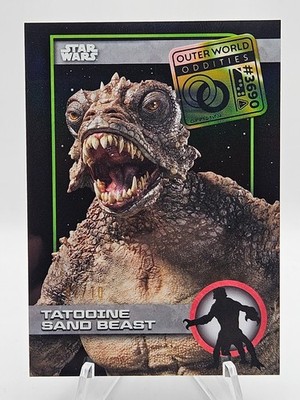 2025 Topps Chrome Star Wars Outer Oddities #UO-17 Tatooine Sand