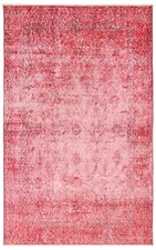 3'7" x 6'0" Vintage Hand Knotted Area Rug Traditional Oriental Wool Carpet