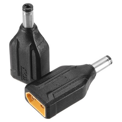2stk XT60 Adapter, XT60 Stecker auf DC5521 Stecker 5,5 x 2,1mm Drahtlosadapter