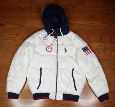 Polo Ralph Lauren Paralympic Down Jacket 2018 Olympic Closing Ceremony NWT Small