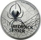 2020 Australia Redback Spider 1 oz 999 Fine Silver Round