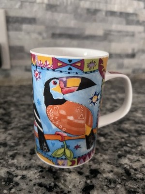Dunoon Coffee/Tea  Mug  Animal Magic Toucan Designed By Louise Rawlings 10 oz