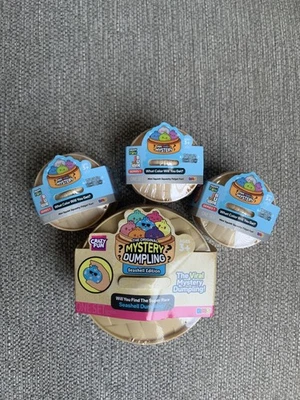 Menge 4 RMS Mystery Knödel Muschel (1) & Mini Squishy Dumpling (3) Konvolut - Bild 1 von 2
