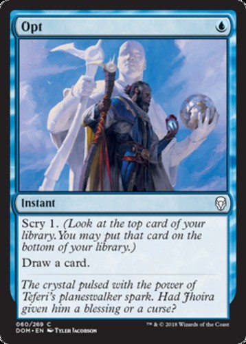Opt - Dominaria #060/269 MTG Magic The Gathering