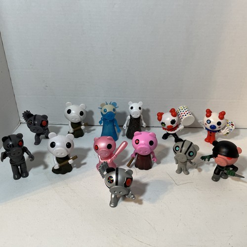 LOT OF 13x PIGGY Roblox Collectible Figures USED LOOSE  - Picture 1 of 10