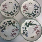 🦋 Mikasa Gourmet Garden Gallery Butterfly Plate Set Of 4 Saucer