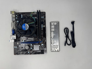 Placa madre MSI H81M P33 mATX LGA 1150 | Intel i5 4460 3 2 GHz | DDR3 16 GB y B/P