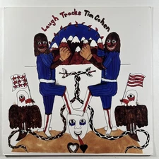 Tim Cohen - Laugh Tracks LP Captured Tracks CT-62 NM 2010 Poster Insert