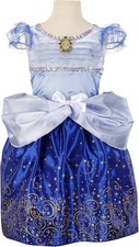 Disney princess Cinderella dress costume hoop blue dress size 4-6x Read 