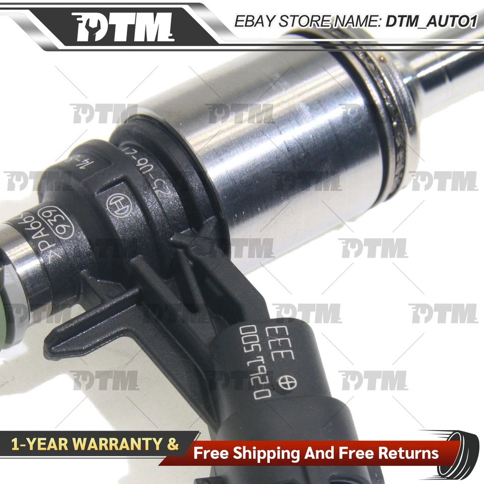 套装 (4) 燃油喷射器 FJ1140 适用于 2012 - 2016 路虎揽胜 Evoque 2.0L L4 — 第 3/4 张图片