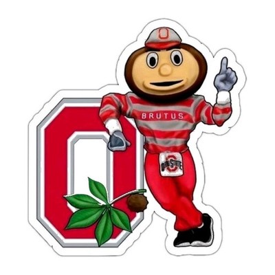 Ohio State Buckeyes Car Magnet Brutus Die Cut Laminated | eBay