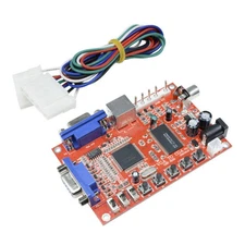 15K-80K Input Arcade Gamen Video Converter Board VGA to CGA RGBS/CVBS/S-VIDEO