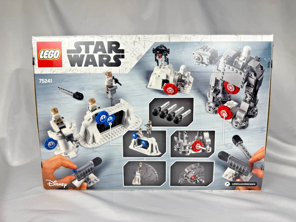 Lego Star Wars: Echo Base Defense (75241) + First Order Scout Walker (75177) Novo - Imagem 3 de 4