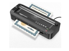 Amazon Basics 3 in-1 A4 Thermal Laminator with Trimming, Punching