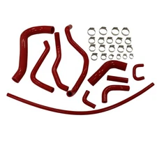 Silicone Coolant Radiator Hose Kit For 2003-07 HONDA CRV 2.4L l4 Red New