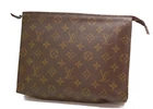 Louis Vuitton Monogram Canvas Poche Toilette Toiletry Pouch 26 0429a