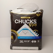 Chucks MAX Hospital Bed Pads Disposable Adult 36 X 36 Breathable Incontinence Pa