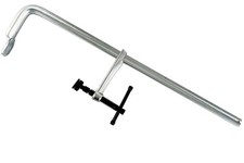 Schlosser-Schraubzwinge 120x600mm Ganzstahl bewegliche Druckplatte - WELDINGER