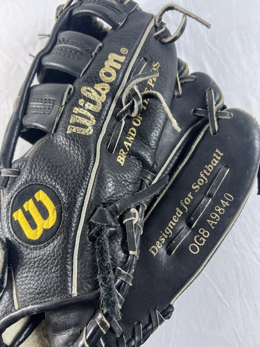 13" Wilson Optima Gold Series Softball Handschuh OG8 A9840 Game Ready! - Bild 5 von 9