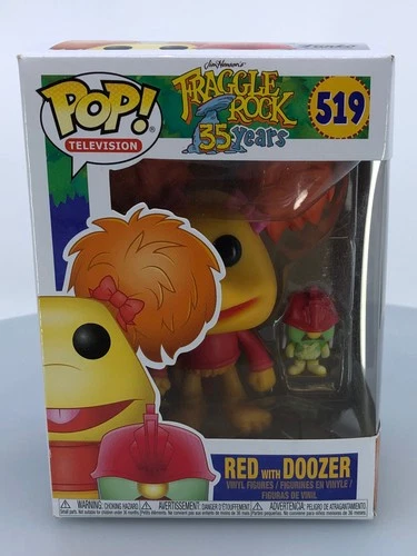 Funko POP! Television Fraggle Rock Red with Doozer #519 Vinyl Figure DAMAGED