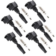 6X Ignition Coil & 6X Spark Plug For Buick LaCrosse Cadillac Chevrolet Camaro