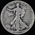 Photo of a 1921-D Walking Liberty Half Dollar from an eBay listing that sold on Jul 18, 2026