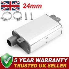 Upgraded 24mm Exhaust Pipe Silencer Muffler For Car Air Diesel Parking Heater UK