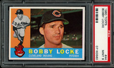1960 Topps #44 Bobby Locke PSA 9 MINT (pop 8)