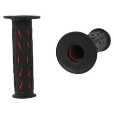 Pro Grip 724 Dual Density Road Grips - Black/Red - 724RDBK