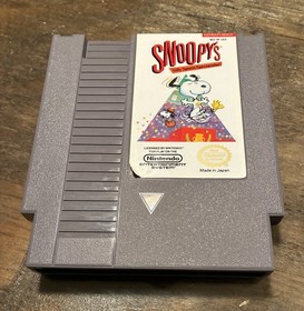 Snoopy's Silly Sports Spectacular Nintendo NES CIB Clean Box/Manual/Foam/ Insert