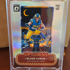 2024 Panini Donruss Optic Blake Corum Uptowns Rookie Insert #14 Rams