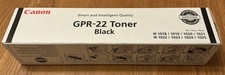 New Sealed Genuine CANON GPR-22 TONER BLACK TONER