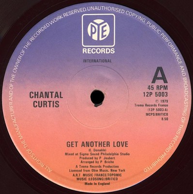 Chantal Curtis - Get Another Love - 12'', Ltd