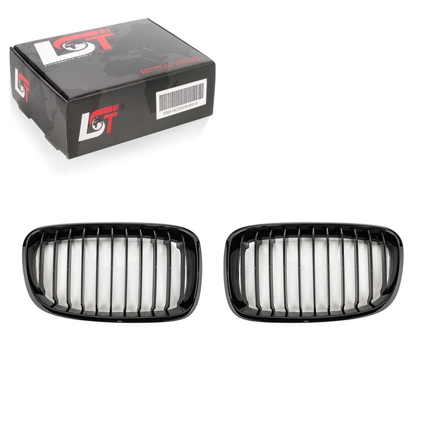 Performance KüHlergrill Schwarz Einsteg Nieren FüR BMW 1Er F20 F21 VAN 11-15-image