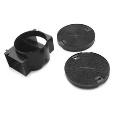 Whirlpool Range Hood Parts 16"Lx7"Wx2.75"H Various Wall Hood Recirculation Black