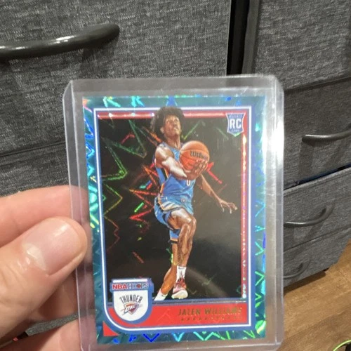 Panini 2022-23 NBA Hoops Jalen Williams RC #242 OKC Thunder Teal Explosion